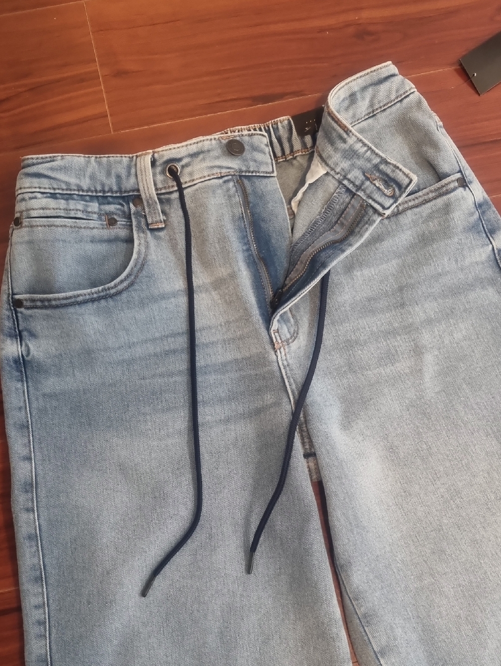 RACHEL By Rachel Roy Overjoyed Cropped High Rise Jeans Blue Size 8/29 - Picture 12 of 13